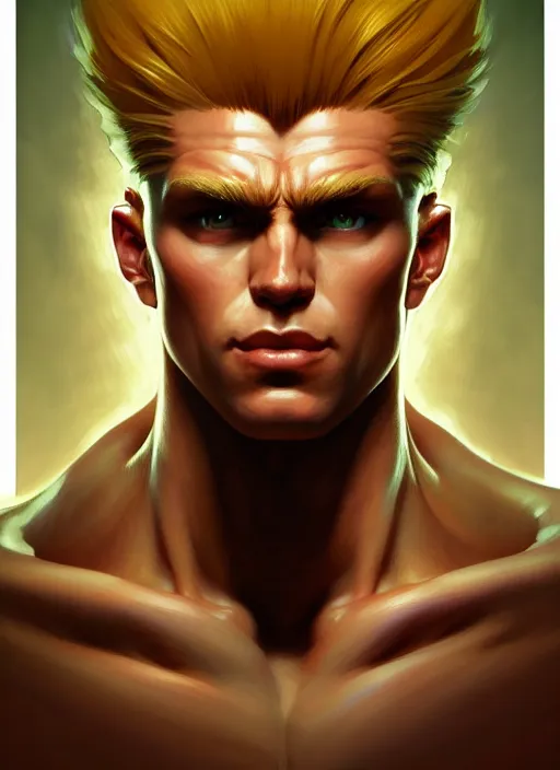 ArtStation - Guile from Street fighter