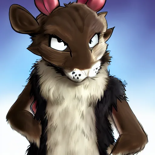 Image similar to discord clyde as a furry