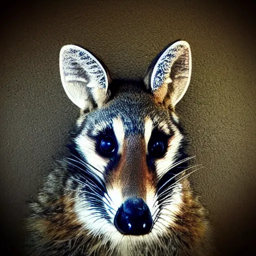 Image similar to “Deer mixed with a Raccoon”