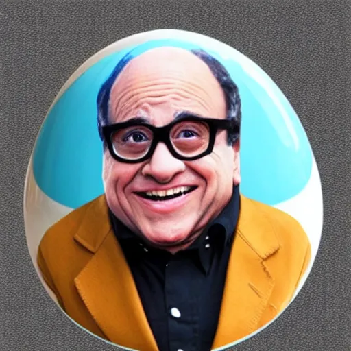 Prompt: danny devito egg