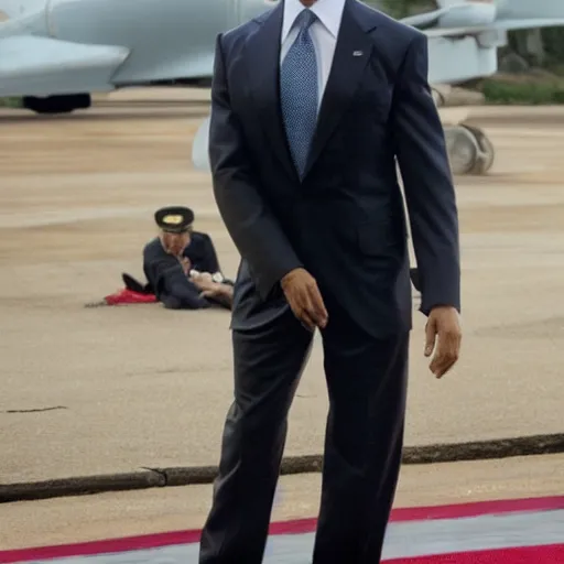 Image similar to tom cruise playing obama in a new film, movie screenshot