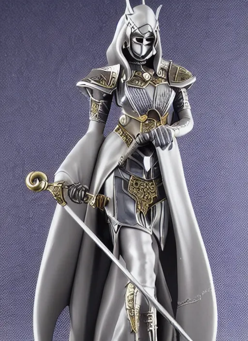 Image similar to 80mm, resin detailed model figure of Alchemy Imperial Princess knight gothic silver