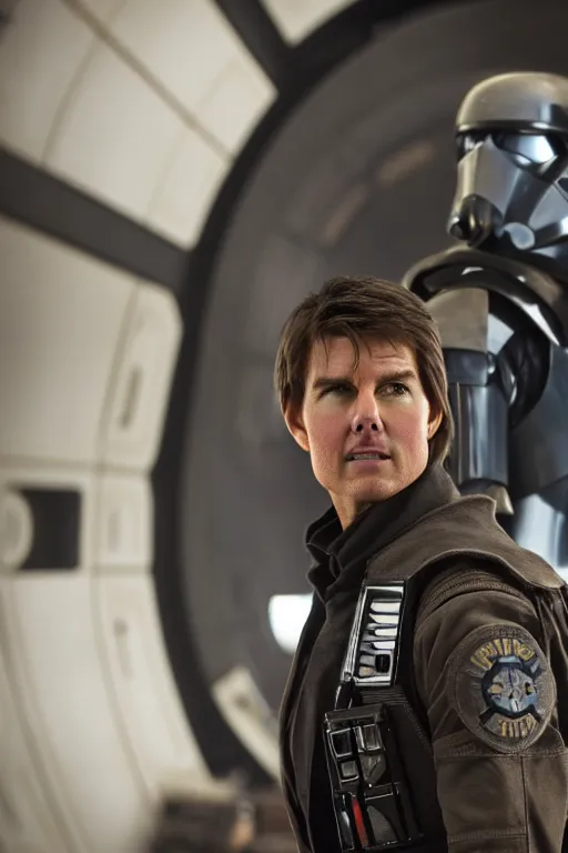 Image similar to Tom Cruise in Rogue One: A Star Wars Story (2016)