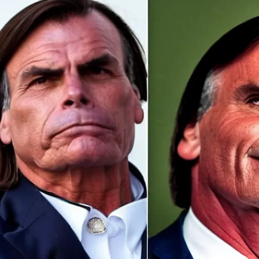 Image similar to Bolsonaro+DarthVader