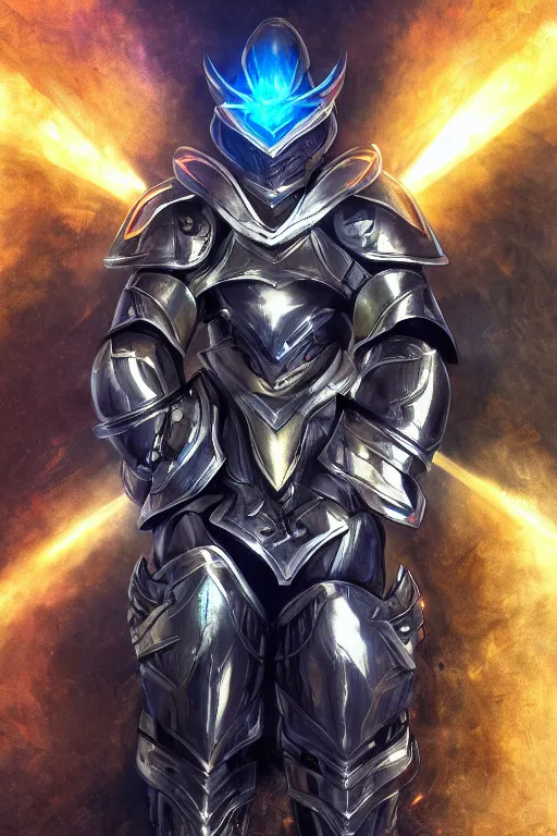 Image similar to helmet armor guardian destiny in witch queen illumination ray tracing hdr fanart arstation by sung choi robot ninja mask and eric pfeiffer and gabriel garza and casper konefal