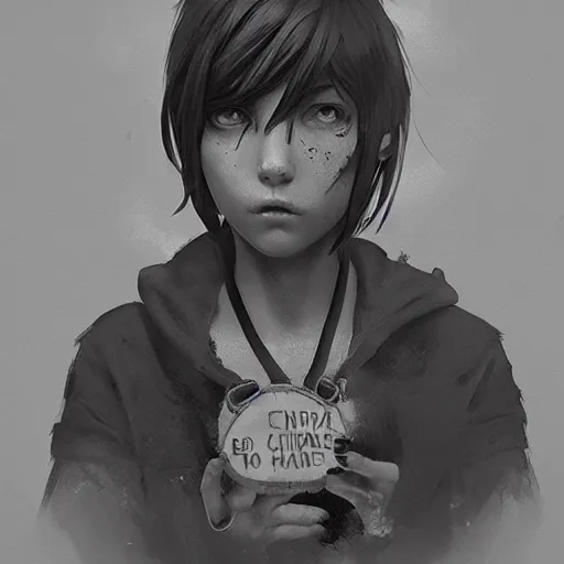 Prompt: el chapulin colorado life is strange true colors game square enix, gigachad black and white trending on artstation, painted by greg rutkowski