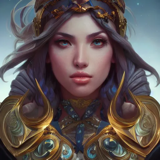 Image similar to perfectly - centered - portrait of league of legends, intricate, highly detailed, digital painting, artstation, concept art, smooth, sharp focus, illustration, unreal engine 5, 8 k, art by artgerm and greg rutkowski and alphonse mucha