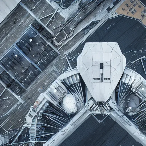 Prompt: aerial view of pace port megastructure, planets in the sky, star wars, airport , space opera, cloud city empire strikes back, Westworld, space ships landed with people walking about, moody, hyper detailed, jedi, troopers, merchants, dusk, octane 8k, photorealistic maximum detail, contemporary architecture, minimalist design, concept art, sci-fi, artstation trending, arch viz , volumetric light moody cinematic epic,3d render, octane render, trending on artstation, in the style of dylan cole + syd mead + by zaha hadid, zaha hadid architecture , open plan, minimalist design 8k | lime green and burnt ochre