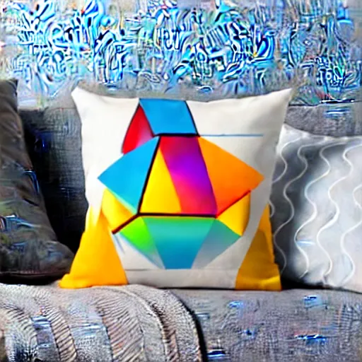 Prompt: abstract colorful platonic solids, sacred geometry