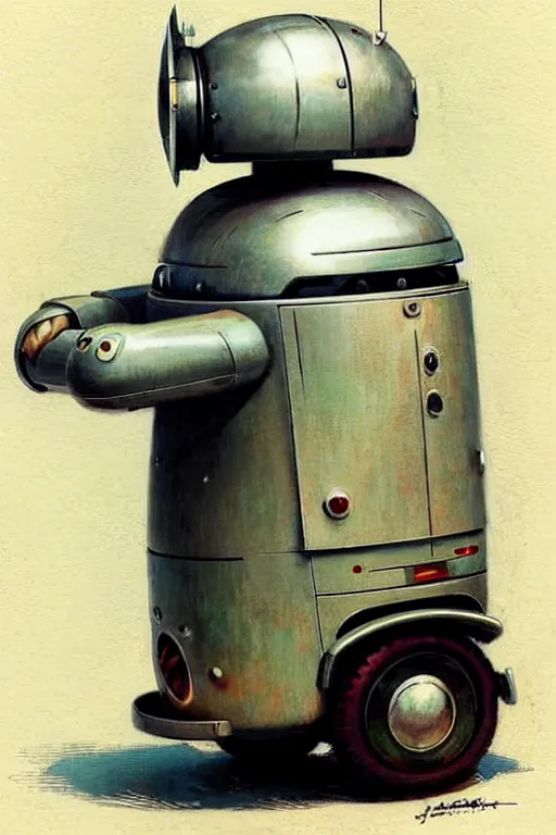 Image similar to ( ( ( ( ( 1 9 5 0 s retro future android robot wagon. muted colors., ) ) ) ) ) by jean - baptiste monge,!!!!!!!!!!!!!!!!!!!!!!!!!