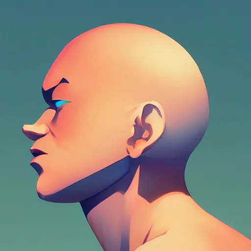 Image similar to face icon stylized minimalist sony playstation 5, loftis, cory behance hd by jesper ejsing, by rhads, makoto shinkai and lois van baarle, ilya kuvshinov, rossdraws global illumination