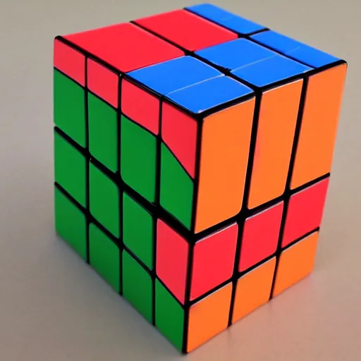 Prompt: hypercube rubik's cube