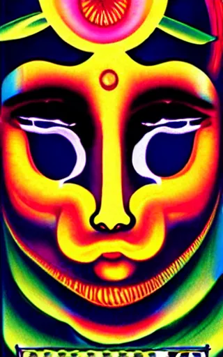 Prompt: kali yuga, iphone wallpaper, by tadanori yokoo