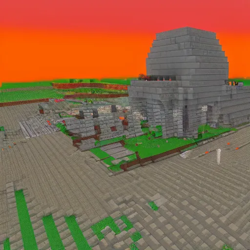 Image similar to hindenburg minecraft