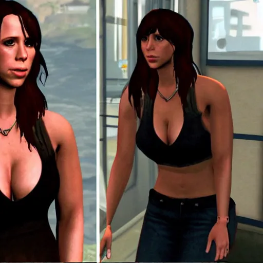 Image similar to Jennifer Love Hewitt in GTA 5