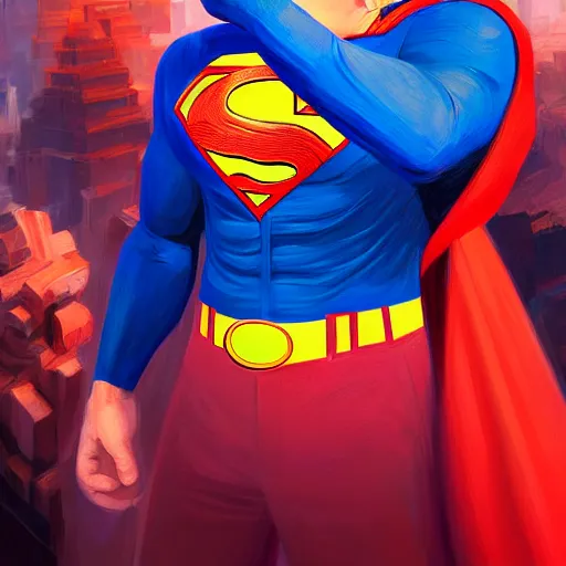 Image similar to donald trump as superman. full face. intricate abstract. intricate artwork. by tooth wu, wlop, beeple, dan mumford. octane render, trending on artstation, greg rutkowski very coherent symmetrical artwork. cinematic, hyper realism, high detail, octane render, 8 k, iridescent accents