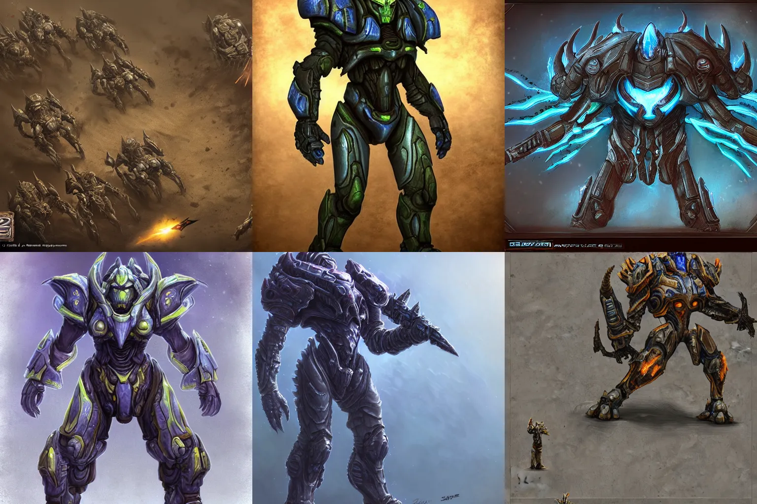 Prompt: a Terran marine in the Zerg Zerg style, StarCraft 2, nasty, sripping, creep, fantasy, trending on artstation, fantastic, detailed, creep