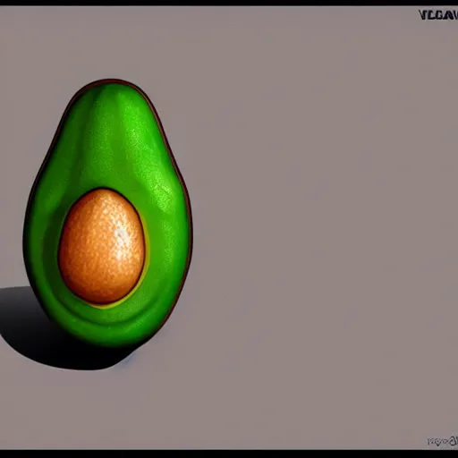 Image similar to extremely high detailed humanoid avocado. realistic. artstation. cinematic. masterpiece