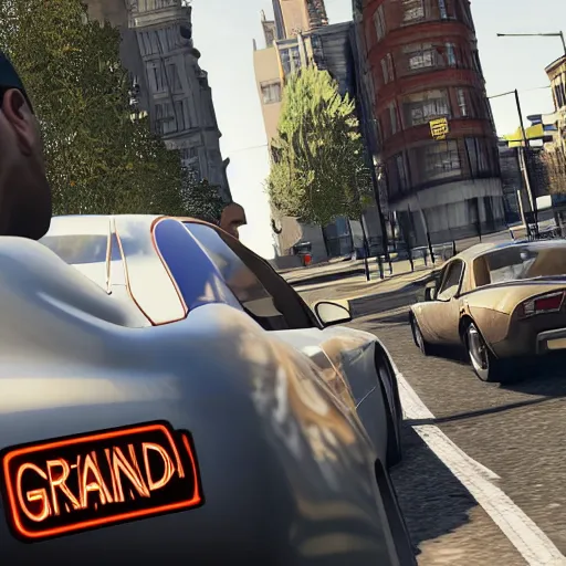 Image similar to grand theft auto 6 london gameplay