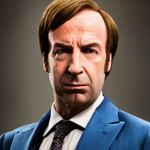 Image similar to super high quality saul goodman, realistic photorealistic high-resolution saul Goodman, very saul goodman, high def, saul, saul Goodman, better call saul, better call saul Goodman, 8k, 4k, professional, depth of field, sigma art 85mm f1.4, large sensor dslr, professional photo, saul goodman, very very saul goodman