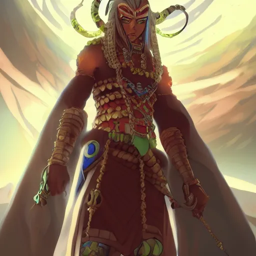 Image similar to anime portrait of Kaarssteun as a shaman yedi using dark force to eliminate trump as an anime antagonist by Stanley Artgerm Lau, WLOP, Rossdraws, James Jean, Andrei Riabovitchev, Marc Simonetti, and Sakimichan, trending on artstation