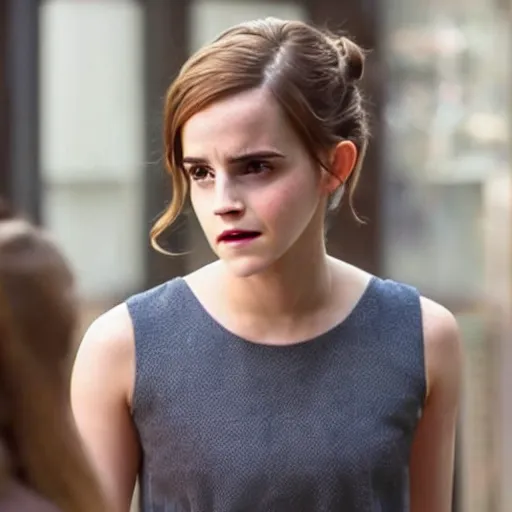 Image similar to Still of Emma Watson in WandaVision