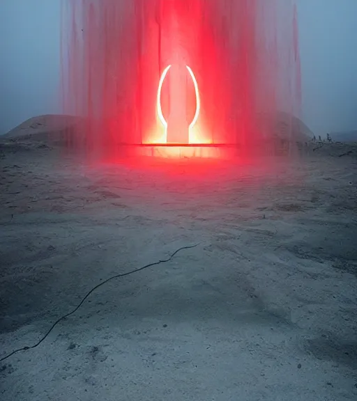 Image similar to lokah samastah sukhino bhavantu vertical red light, painting art, volumetric lighting, majestic light, ethereal, hyperrealistic, at night, epic, masterpiece, by reuben wu