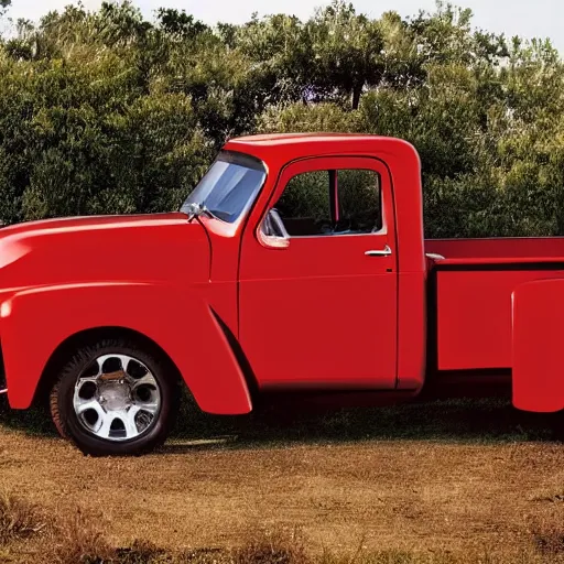 Image similar to A Pickup truck designed and produced by Citroën, promotional photo