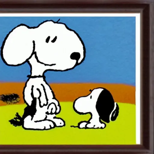 Image similar to snoopy,