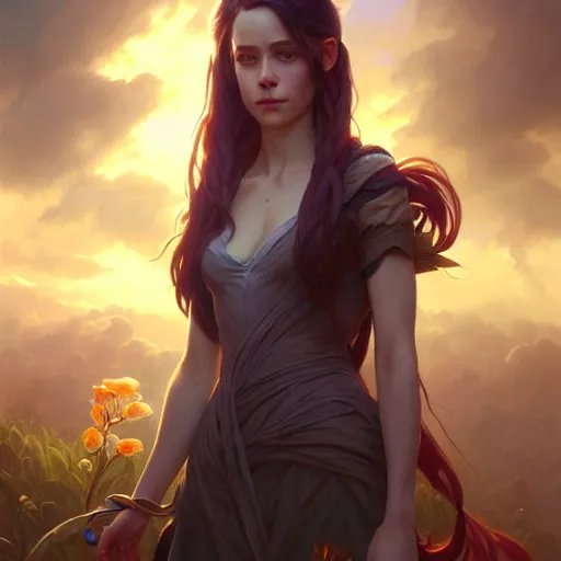 Prompt: portrait painting of zoe the aspect of twilight, league of legends, cute, ultra realistic, concept art, intricate details, eerie, highly detailed, photorealistic, octane render, 8 k, unreal engine. art by artgerm and greg rutkowski and charlie bowater and magali villeneuve and alphonse mucha