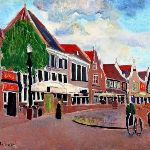 Image similar to Alkmaar city waagplein by Matisse