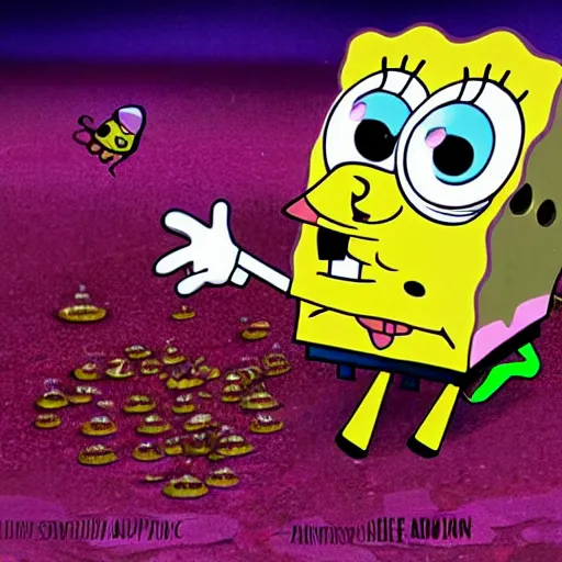 Image similar to spongebob kratom overdose