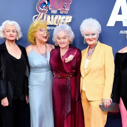 Image similar to the Golden Girls cast in Avengers Endgame (2019)