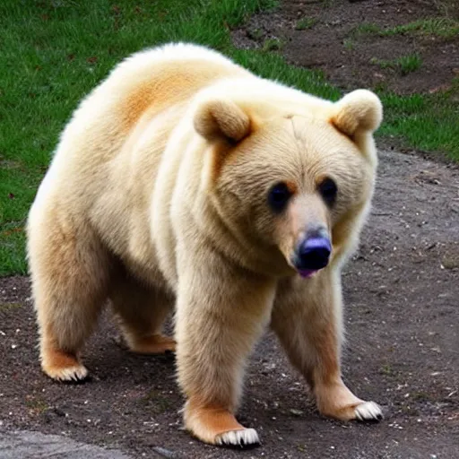 Prompt: dog bear, bear dog