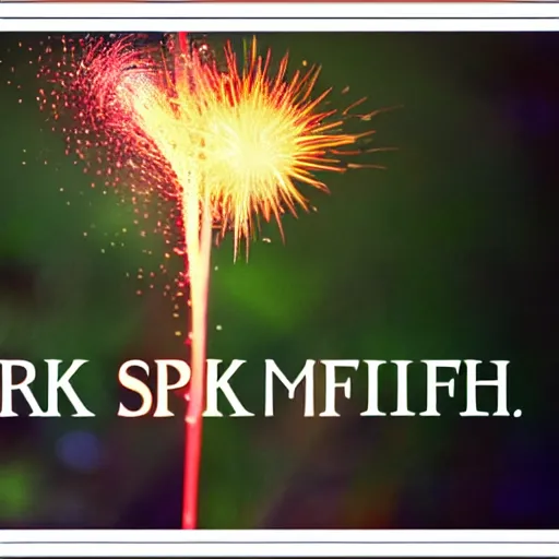 Image similar to spark of life, slow motion