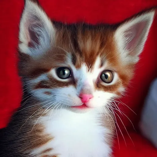 Image similar to adorable crimson kitten