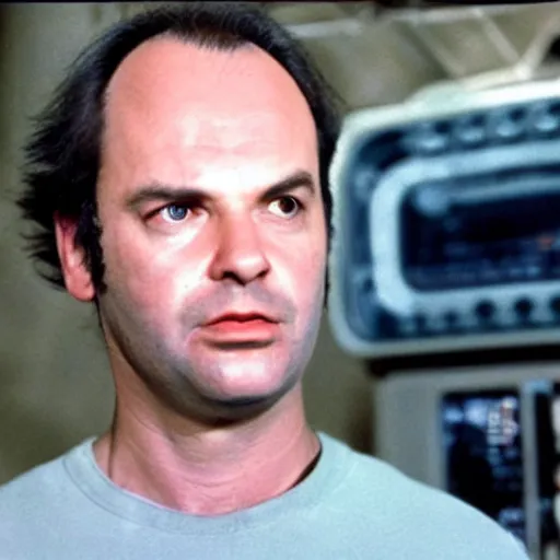 Prompt: a still of Rich Evans in the movie Alien (1979)