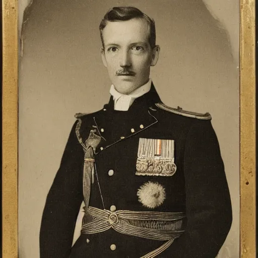 Image similar to Portrait of Ben Ethel Second Sea Lord