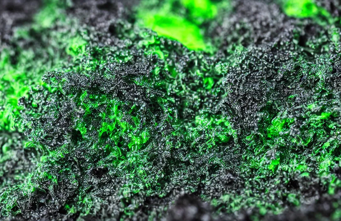 Prompt: cthulu closeup, under water, glowing algae, sigma lens, strong bokeh, photography, highly detailed, 8 5 mm, f / 1. 3, foggy, dramatic lighting, 4 k