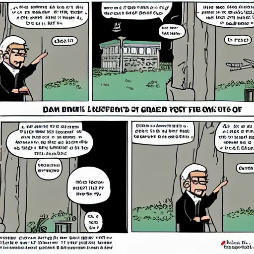 Image similar to dan benioff and george rr a martin cartoon strip