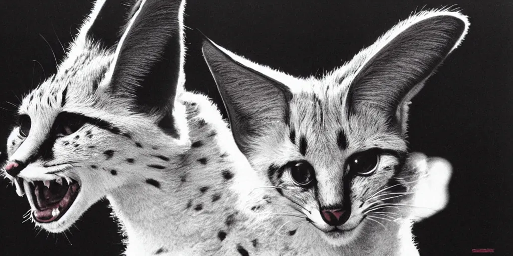 Prompt: serval elvis presley's on stage that is collapsing, photorealistic