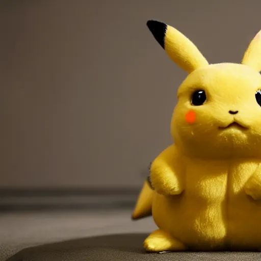 Image similar to a cashmere Pikachu