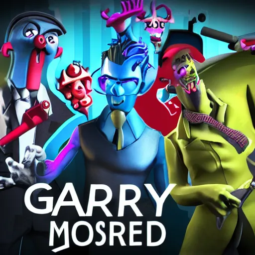 Image similar to garry's mod poster