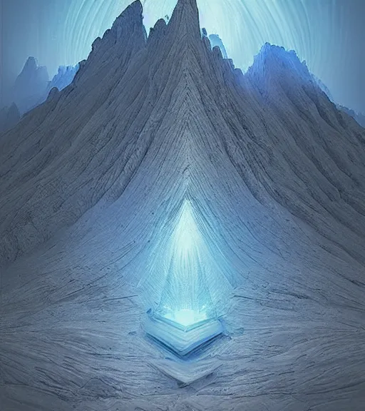 Image similar to lokah samastah sukhino bhavantu vertical blue light, iphone 1 3 pro max, painting art, volumetric lighting, majestic light, ethereal, hyperrealistic, at night, epic, masterpiece, by reuben wu