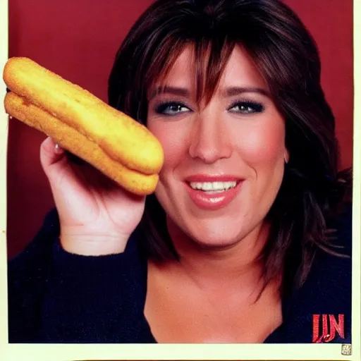 Image similar to alex jones eating a huge twinkie, high definition, color film,