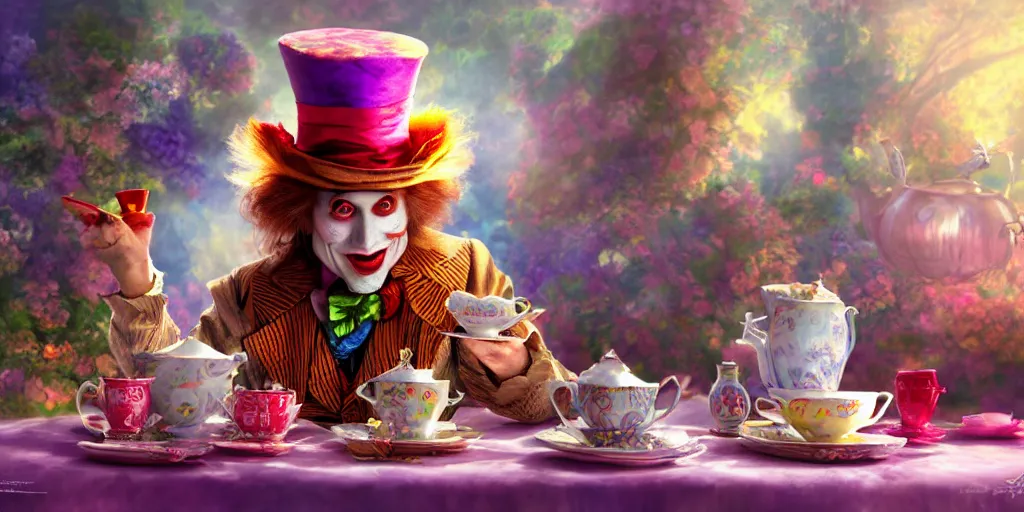 Mad Hatter Tea Party: An Alice in Wonderland Themed Birthday. -  DomestikatedLife