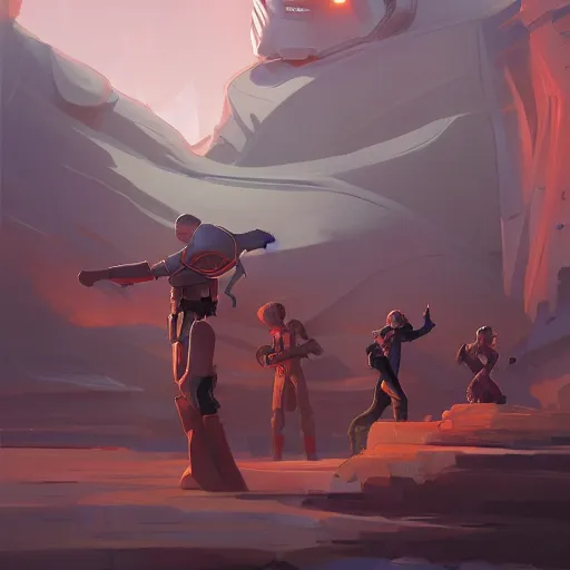 Image similar to hero world star wars, behance hd by jesper ejsing, by rhads, makoto shinkai and lois van baarle, ilya kuvshinov, rossdraws global illumination