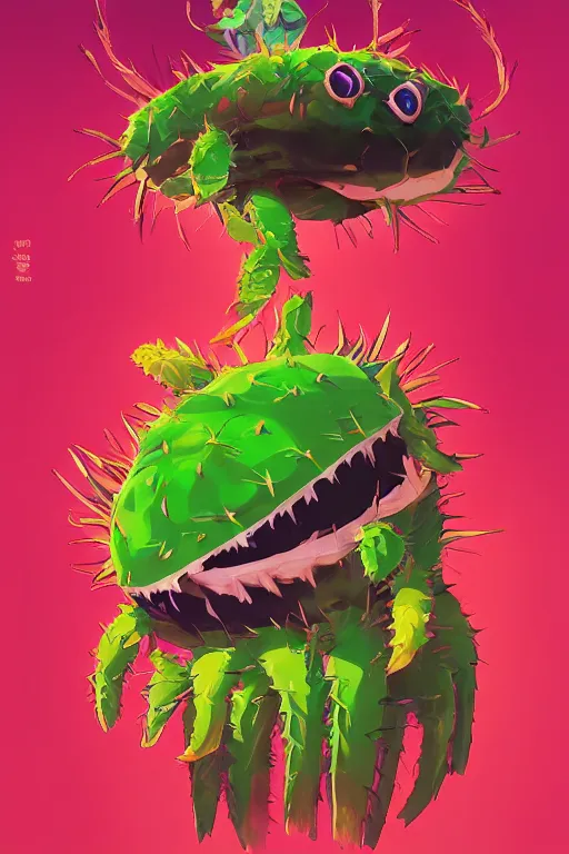 Image similar to 3 d render creature animal sushi cristal big eye roots cactus elemental flush of force nature micro world fluo fishscale, comics gta 5 cover, official fanart behance hd artstation by jesper ejsing, by rhads, makoto shinkai and lois van baarle, ilya kuvshinov, ossdraws