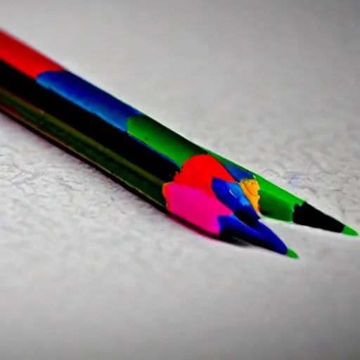 Image similar to pencil drawing of a crayon