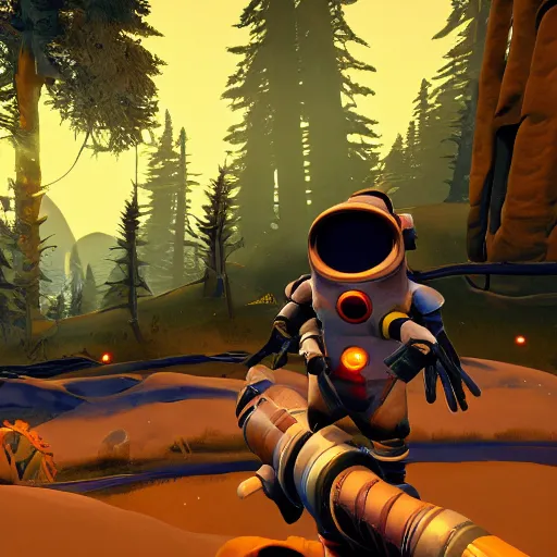 Prompt: the Outer Wilds, 4k HD, in-Game screenshot